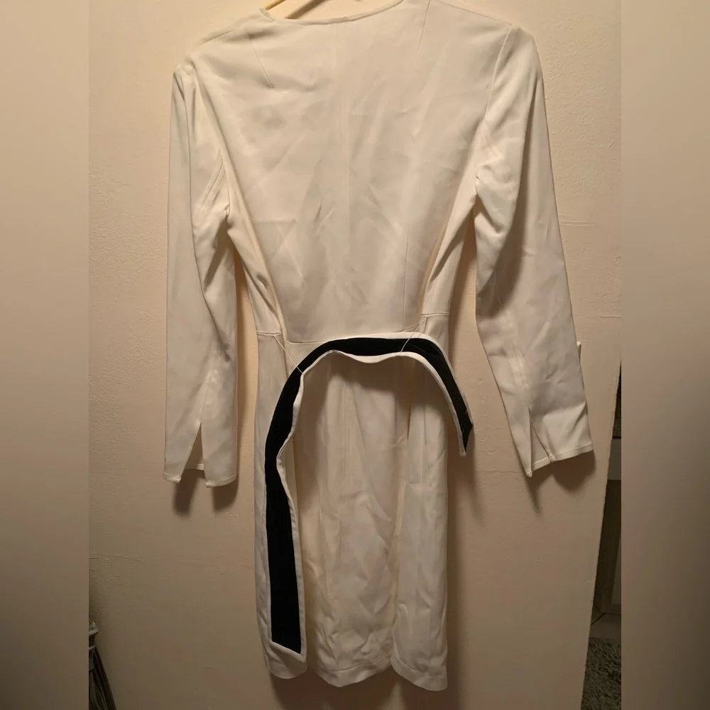 ALC Carter Zip Front Crepe Dress - Picture 7 of 9